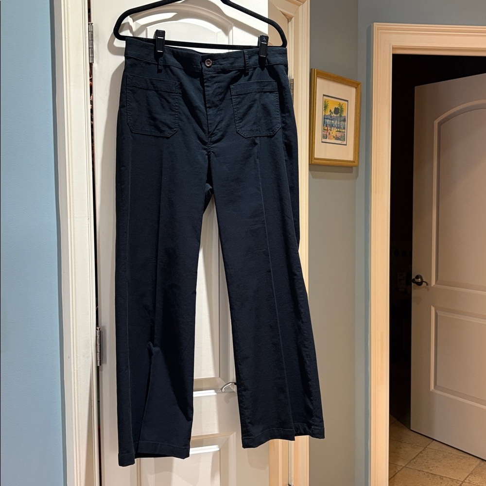 J.Crew women’s wide leg black pants